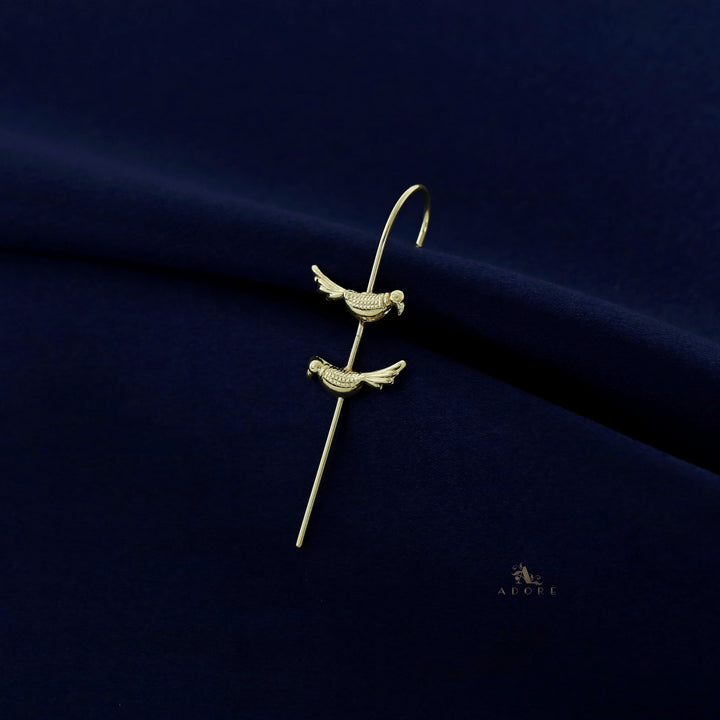 Liya Golden Ear-Cuff (Single piece)