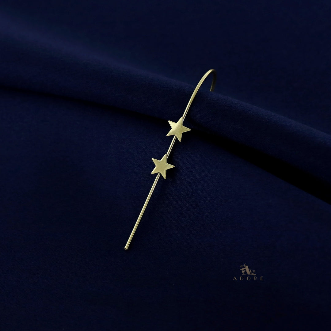 Liya Golden Ear-Cuff (Single piece)