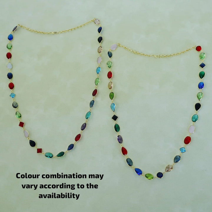 Multicolour Nyra Glossy Neckpiece