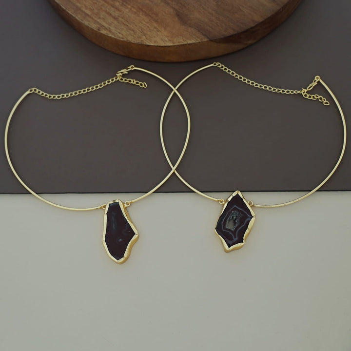 Esperenza Agate Neck Cuff