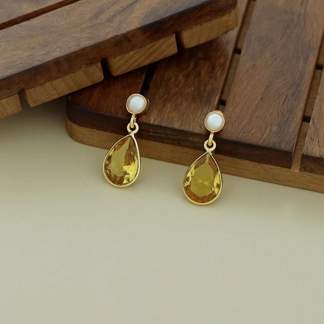 Pearl Drop Earring (Colour Option)