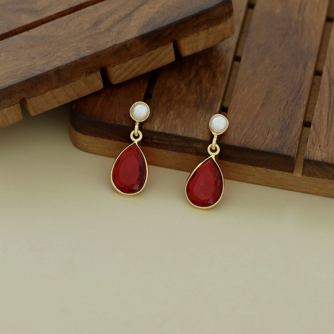Pearl Drop Earring (Colour Option)