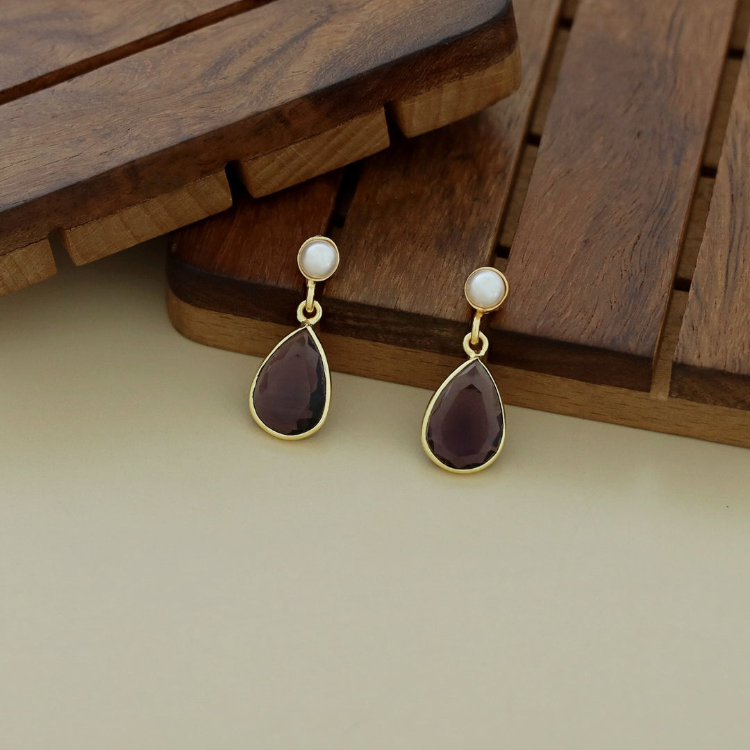 Pearl Drop Earring (Colour Option)