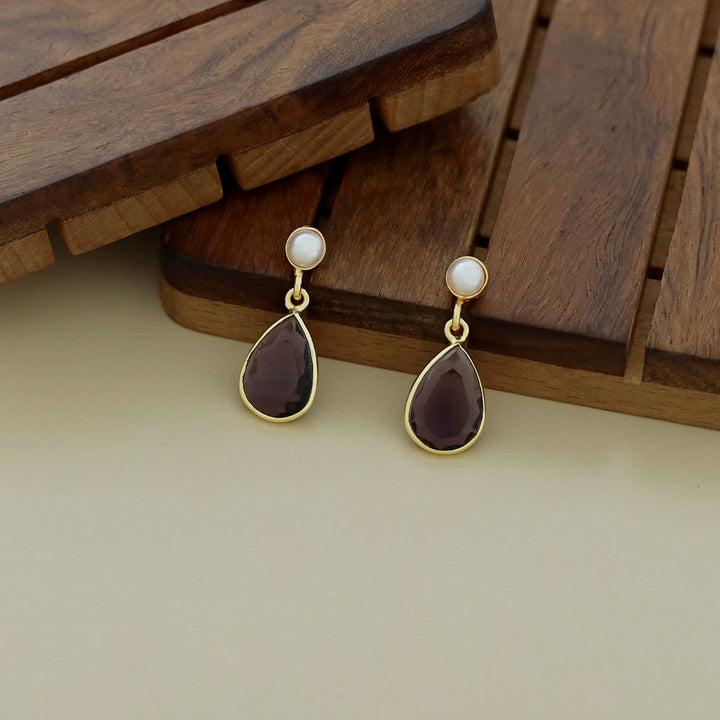 Pearl Drop Earring (Colour Option)