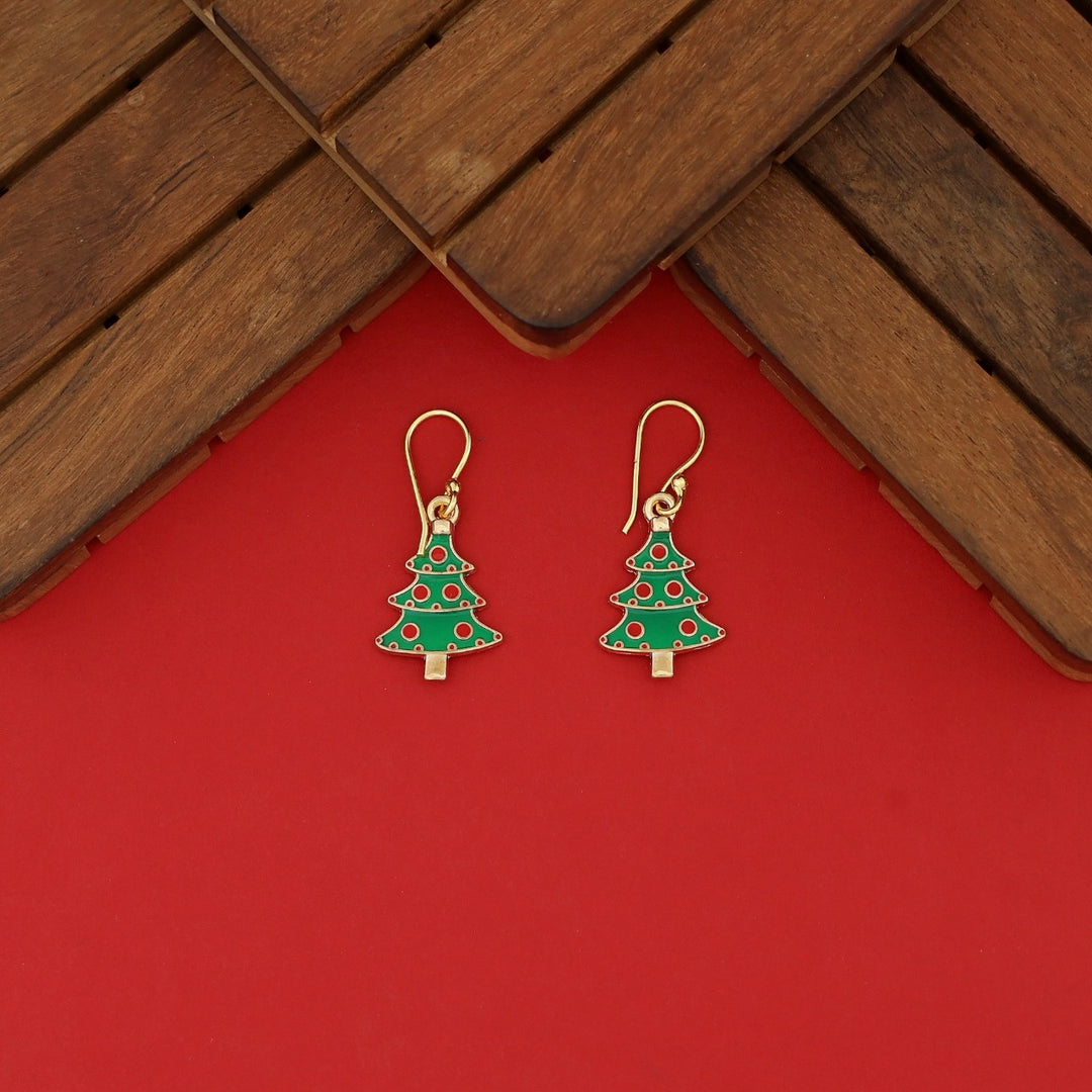 X'mas Charm Tri Pendant + Pearl Star Neckpiece With Drop