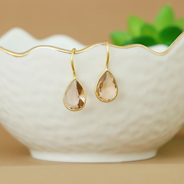 Cercel Golden Rain Drops Earring (Colour Option)