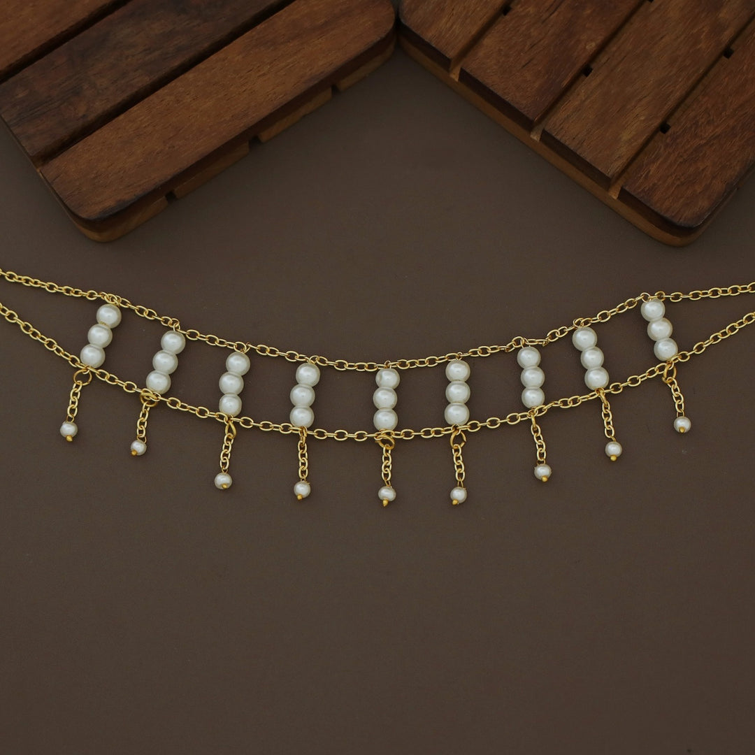 Flemi 2 Layer Ladder Pearl Choker