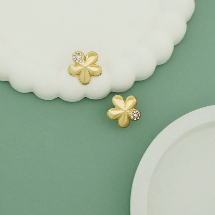 Althea Golden Flower Stud