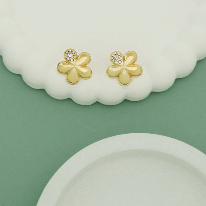 Althea Golden Flower Stud
