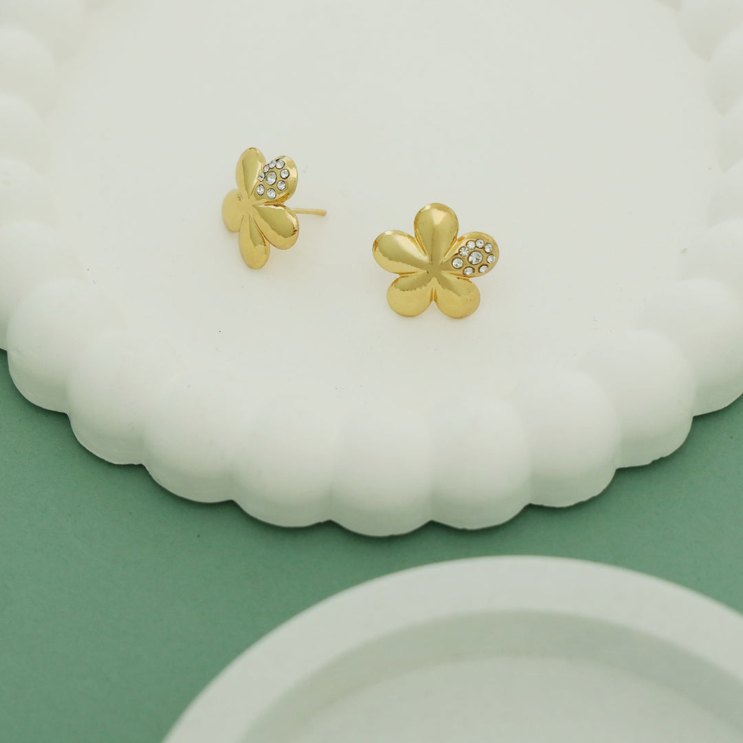 Althea Golden Flower Stud