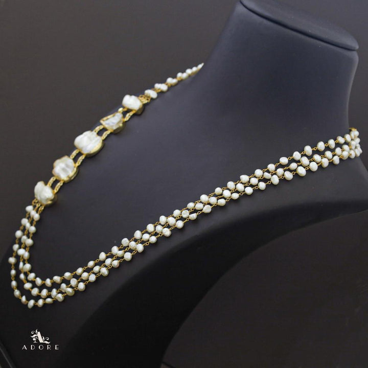 Liana Baroque 3 Layer Long Neckpiece