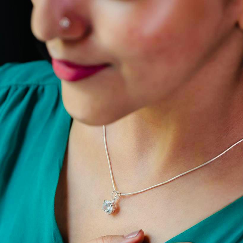 Silver Crown Neckpiece (8 mm) - 925 Sterling Silver