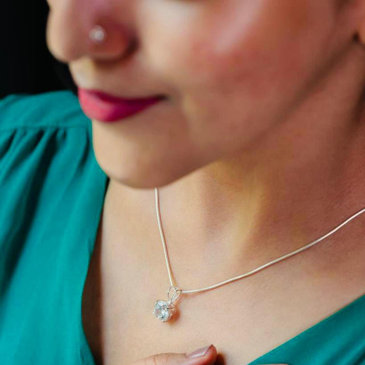Silver Crown Neckpiece (8 mm) - 925 Sterling Silver
