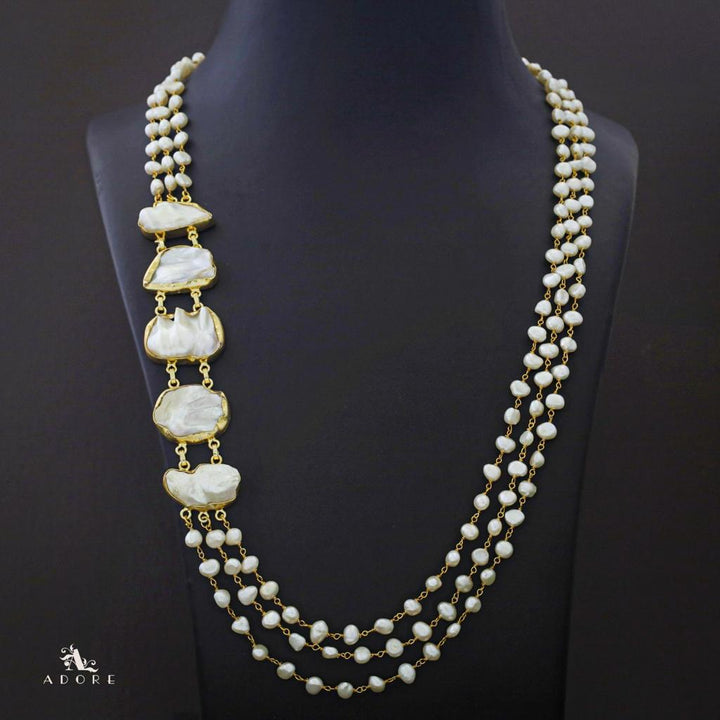 Liana Baroque 3 Layer Long Neckpiece