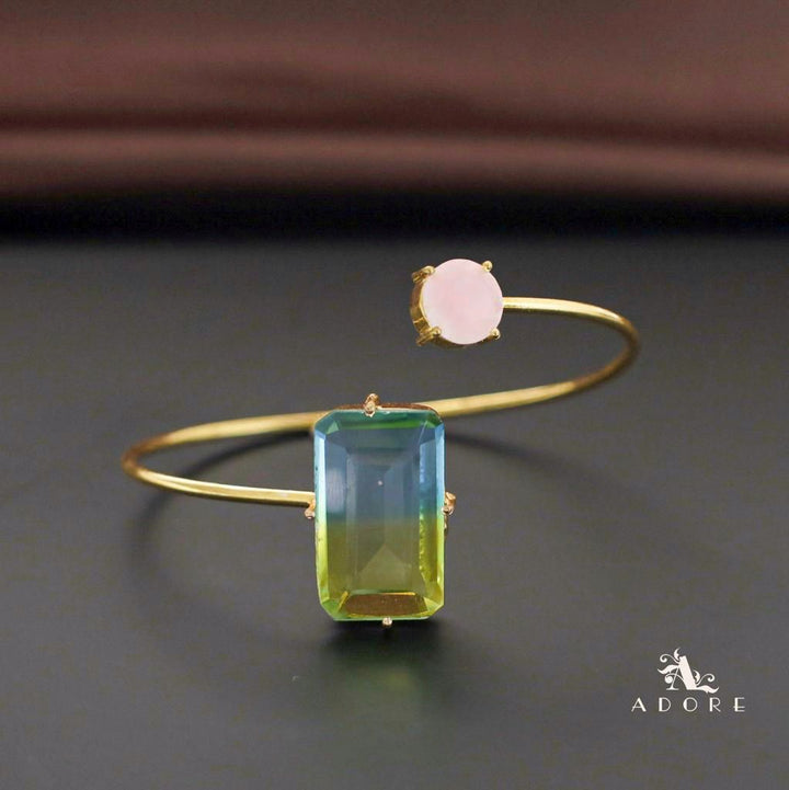 Bailee Ametrine Rectangle Bangle