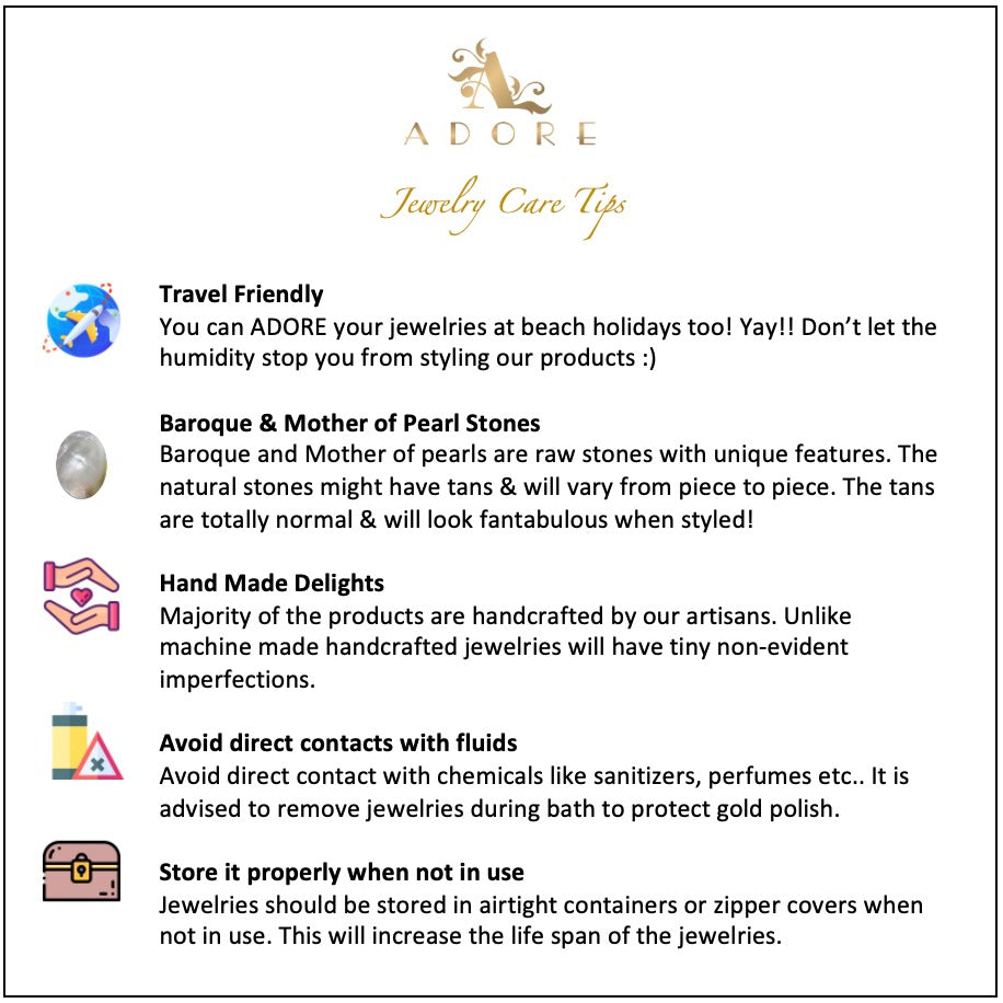 Aveniya 2 Line Round Raw Stone Earring