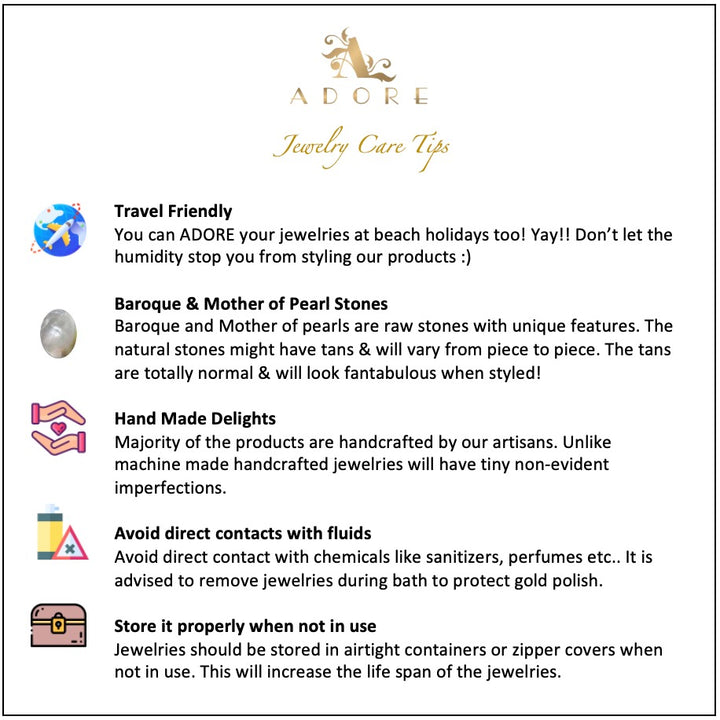 Aveniya 2 Line Round Raw Stone Earring