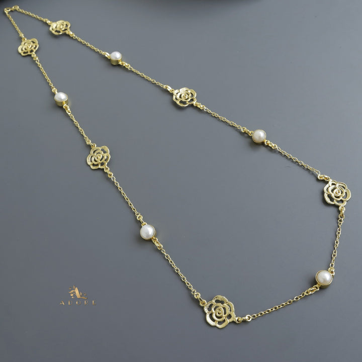 Astrid Golden Baroque Long Chain