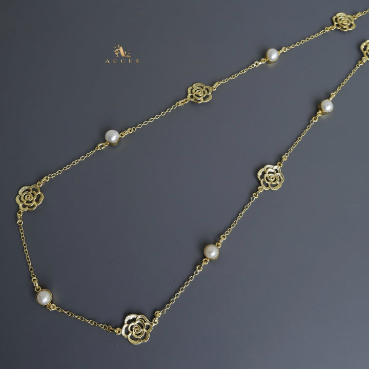 Astrid Golden Baroque Long Chain