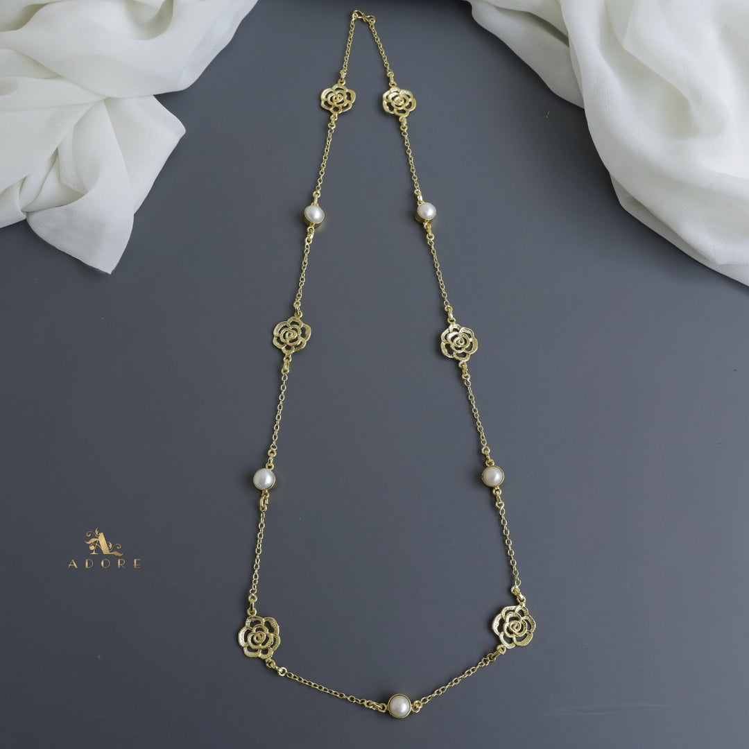 Astrid Golden Baroque Long Chain