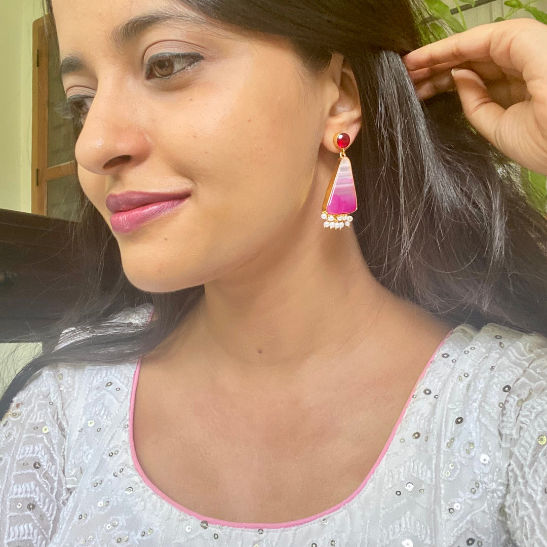 Nagas Pearl Earring