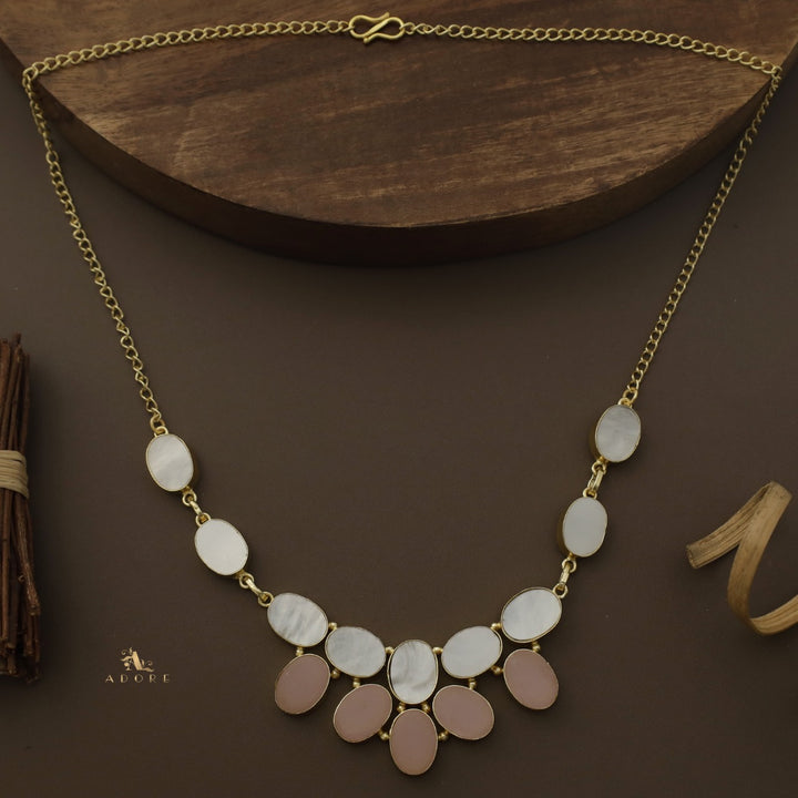 Callum MOP + Raw Stone Neckpiece