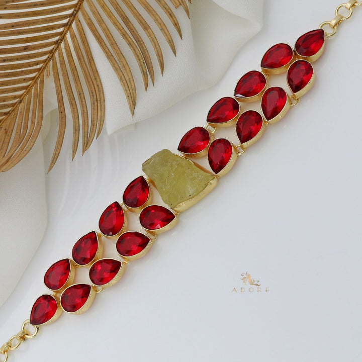 Renzo Reddo Lemon Quartz Choker