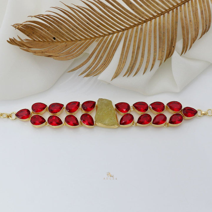 Renzo Reddo Lemon Quartz Choker
