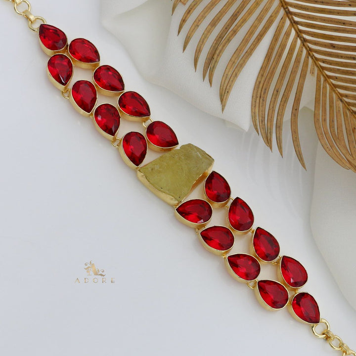 Renzo Reddo Lemon Quartz Choker