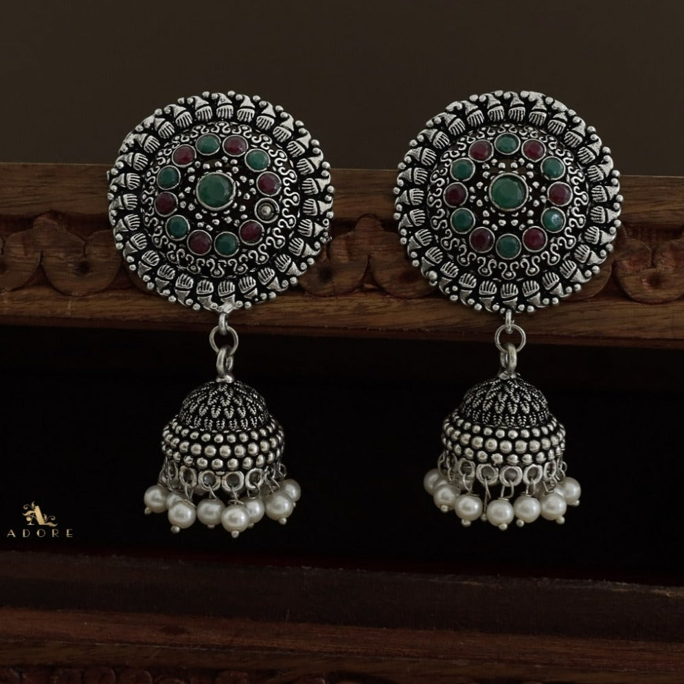 Manjari Pearl jhumka