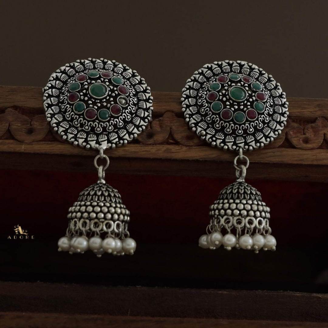 Manjari Pearl jhumka