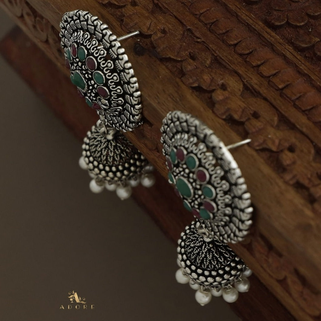 Manjari Pearl jhumka