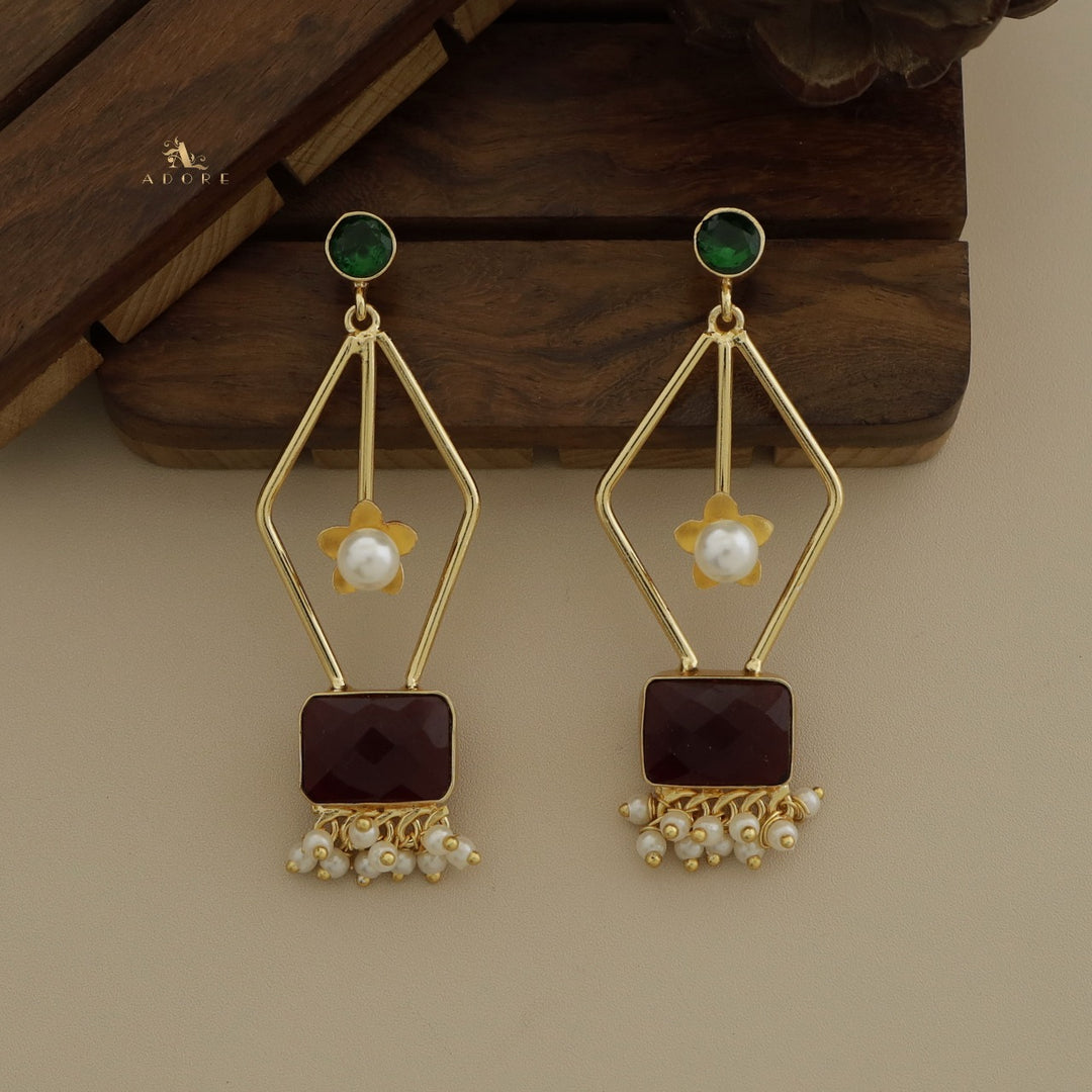 Nuva Flower Diamond Earring