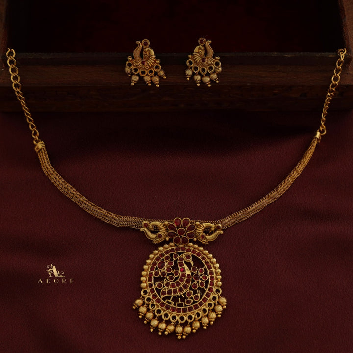 Trishira Choker With Earring