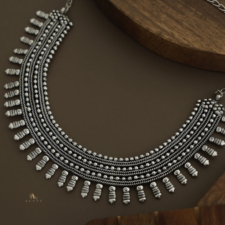 Drizla Oxidized Neckpiece