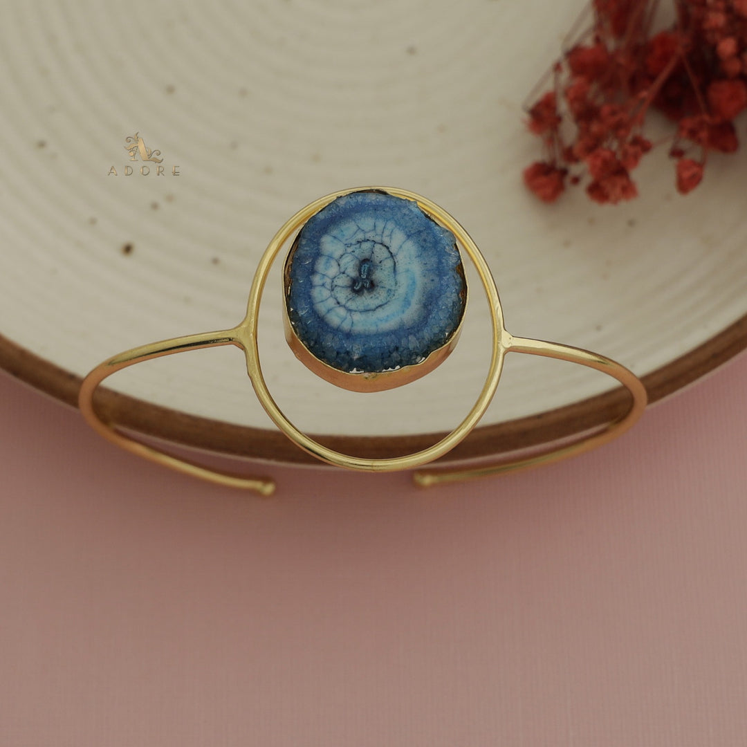 Seona Solar Agate Combo - Bracelet + Studs + Ring