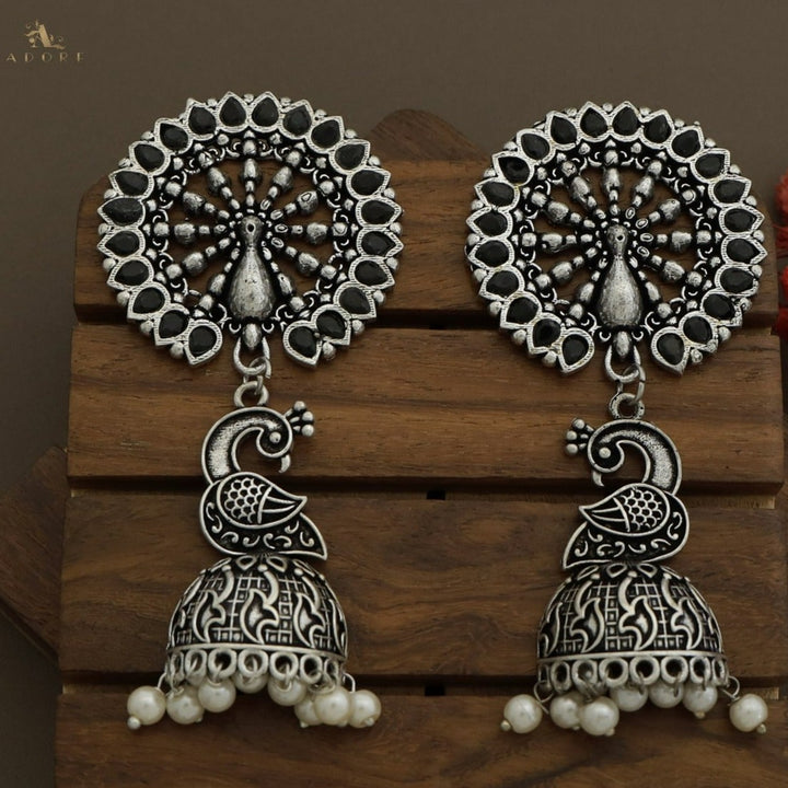 Nishitha Peacock Jhumka