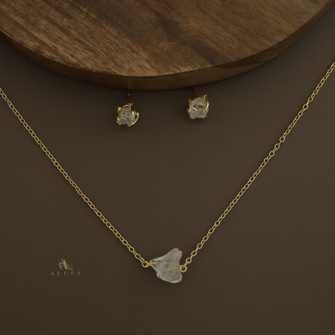 Libas Neckpiece With Earring