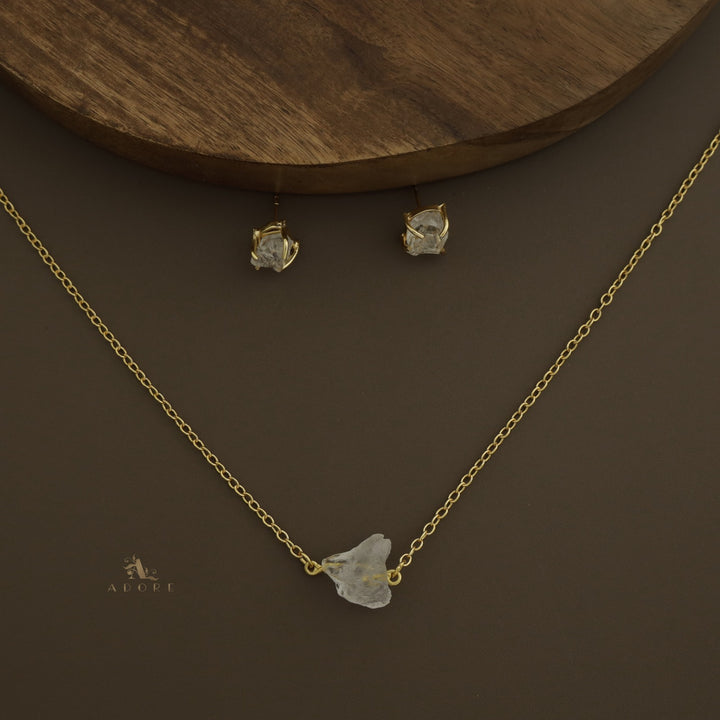 Libas Neckpiece With Earring