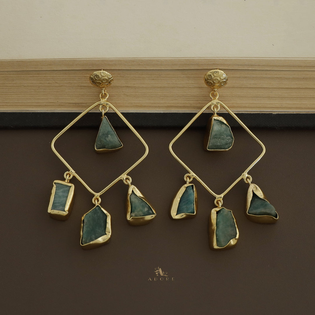 Raw Stone Adabel Tulip Earring (Colour Options)