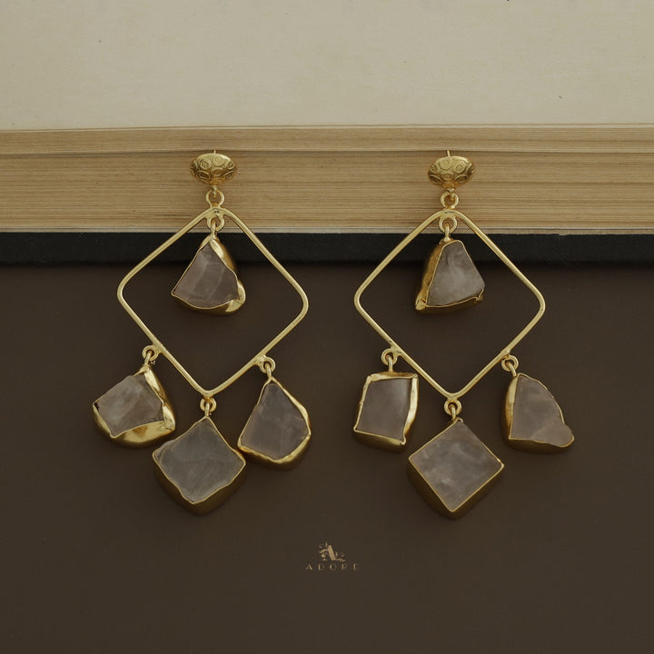 Raw Stone Adabel Tulip Earring (Colour Options)
