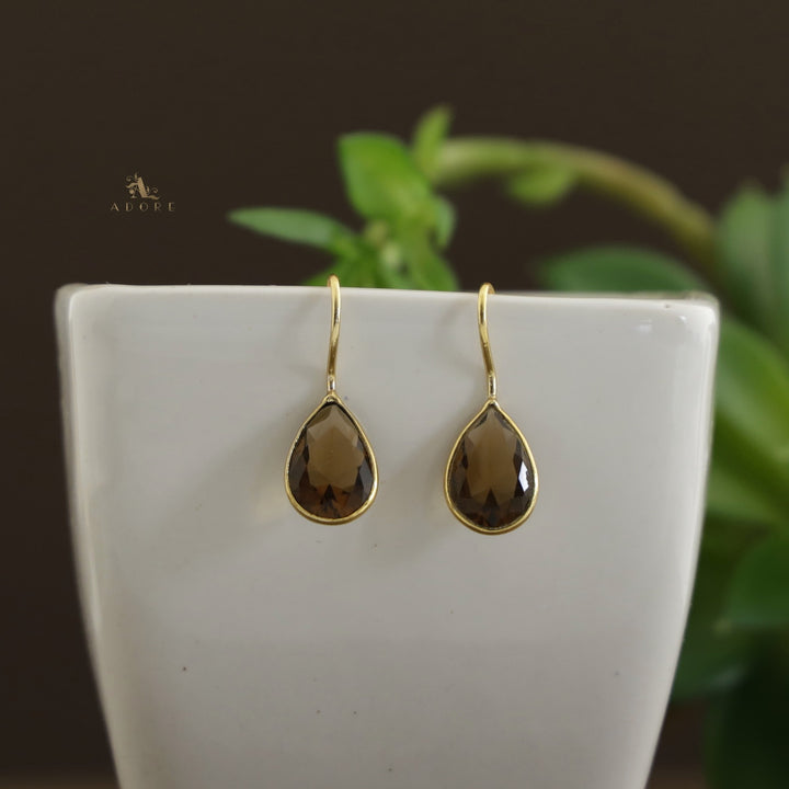 Cercel Golden Rain Drops Earring (Colour Option)