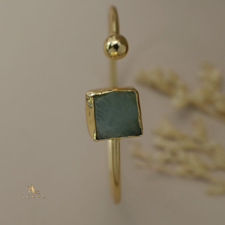 Elora Raw Stone Bangle