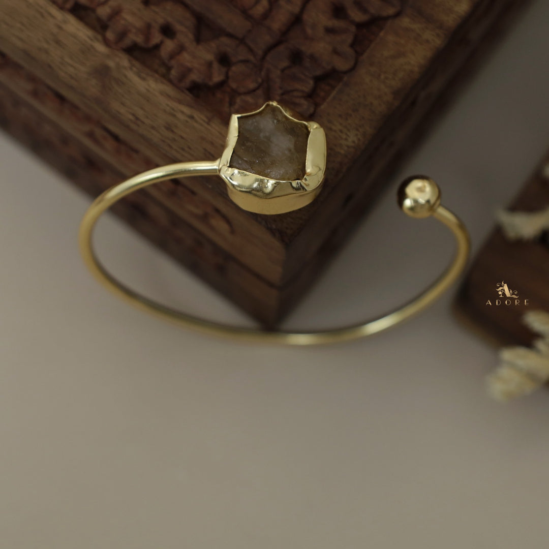 Elora Raw Stone Bangle