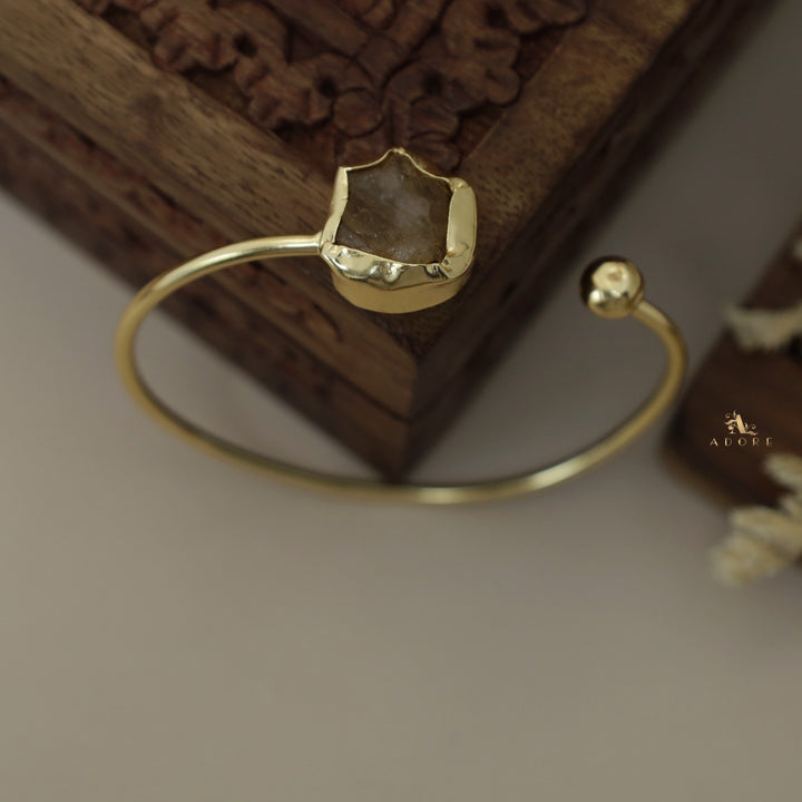 Elora Raw Stone Bangle