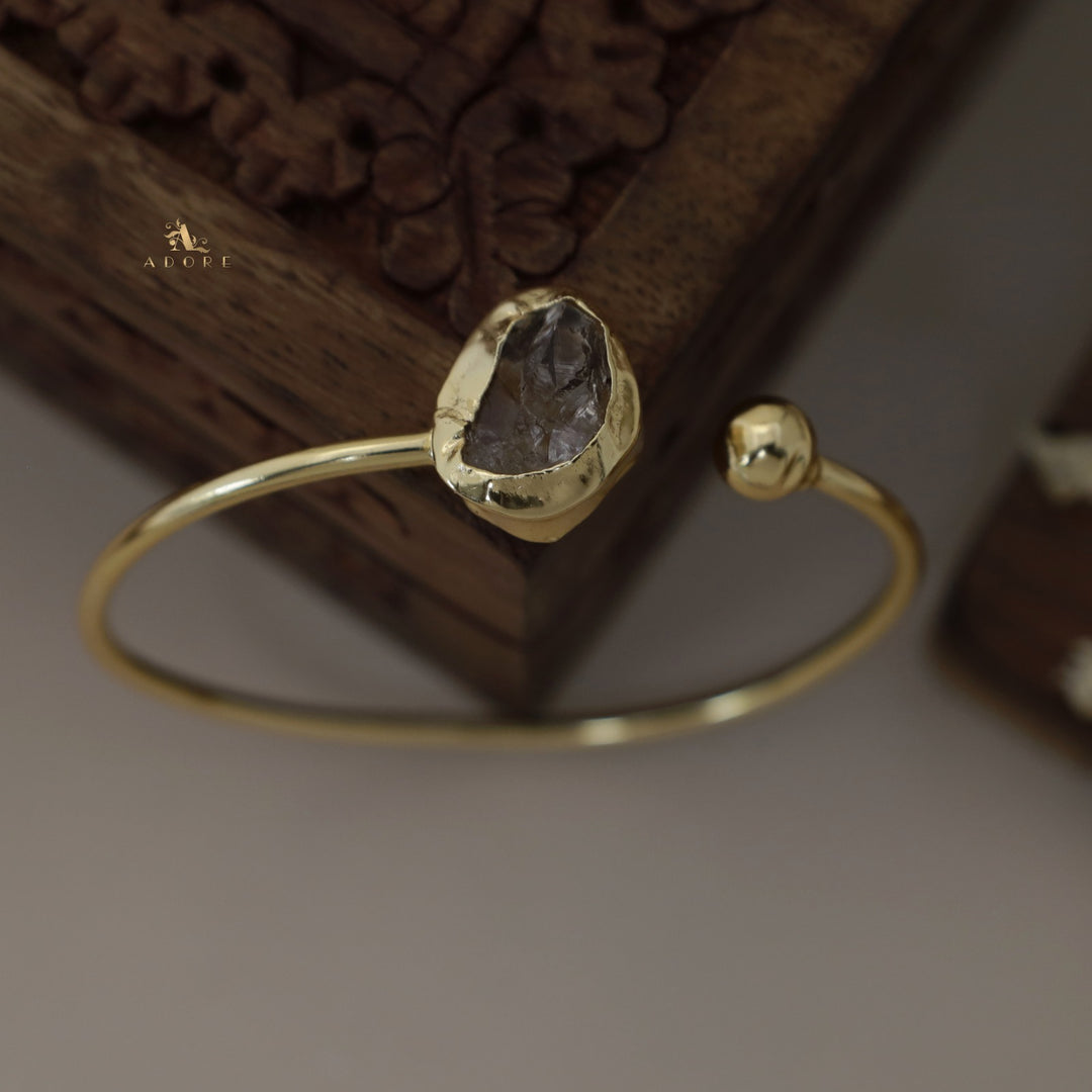 Elora Raw Stone Bangle