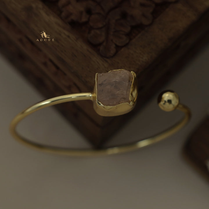 Elora Raw Stone Bangle