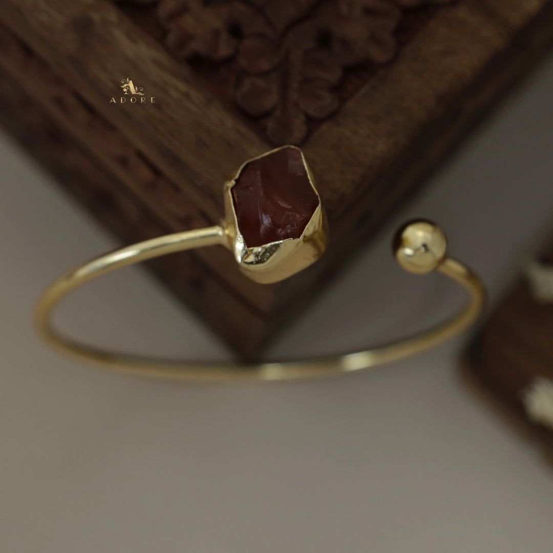 Elora Raw Stone Bangle