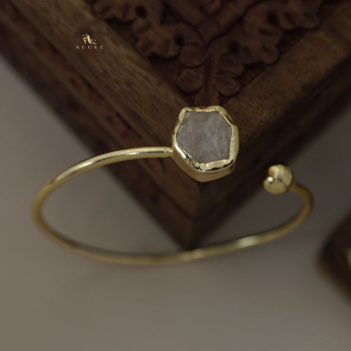 Elora Raw Stone Bangle