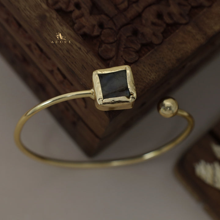 Elora Raw Stone Bangle